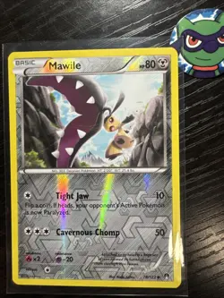 Pokemon TCG Mawile 78/122 Breakpoint Reverse Holo NM - Image 1