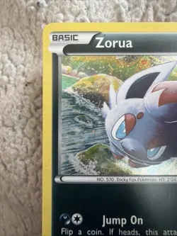 Zorua BW12 - Holo P Black And White Promo Pokemon Holo NM-LP - Image 3
