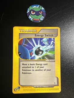 Pokemon TCG Energy Switch 120/147 Aquapolis Uncommon Regular E Reader MP-HP - Image 1