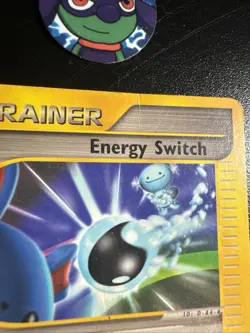 Pokemon TCG Energy Switch 120/147 Aquapolis Uncommon Regular E Reader MP-HP - Image 2
