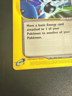 Pokemon TCG Energy Switch 120/147 Aquapolis Uncommon Regular E Reader MP-HP - Image 3