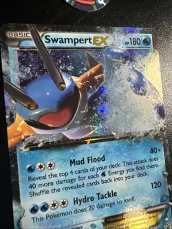 Pokemon TCG Swampert EX XY55 Promo Holo 2015 NM - Image 2