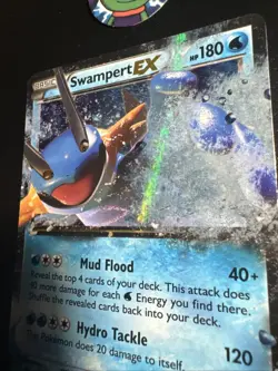 Pokemon TCG Swampert EX XY55 Promo Holo 2015 NM - Image 3