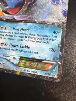 Pokemon TCG Swampert EX XY55 Promo Holo 2015 NM - Image 4