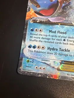 Pokemon TCG Swampert EX XY55 Promo Holo 2015 NM - Image 5