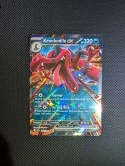 Krookodile ex 055/086 Double Rare NM/M Chaos Rising Pokemon TCG - Image 1