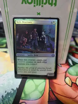 Web-Warriors - Marvel’s Spider-Man (SPM) - MTG - FOIL - NM - Image 1
