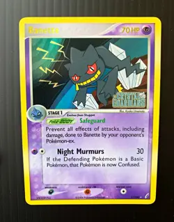 Pokemon TCG Banette 1/100 EX Crystal Guardians Reverse Holo Rare English 2006 - Image 1