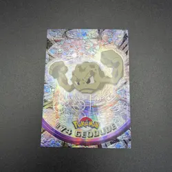 Geodude #74 - Topps Chrome Spectra Holo TV Animation Edition - Vintage Pokemon - Image 3