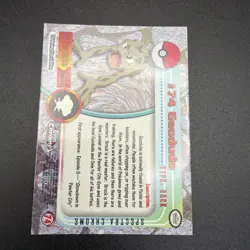 Geodude #74 - Topps Chrome Spectra Holo TV Animation Edition - Vintage Pokemon - Image 5