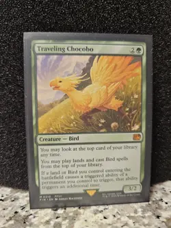 Final Fantasy MTG - FFVII Traveling Chocobo Mythic Non-Foil (Near Mint) - Image 2