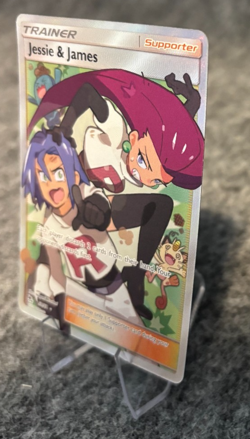 Pokemon TCG, Hidden Fates Jessie & James (Full Art) 68/68, NM - Image 3