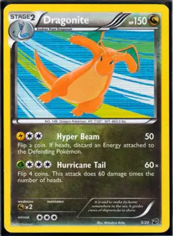 Dragonite 5/20 Holo R Dragon Vault Pokemon Holo MP - Image 1