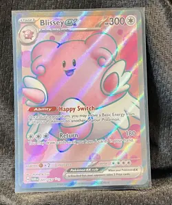 💖✨ Blissey ex #201/167 – Twilight Masquerade Full Art Ultra Rare NM ✨💖 - Image 1