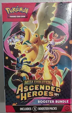 Pokemon TCG Ascended Heroes Booster Bundle New Factory Sealed - Image 1