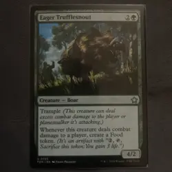 MTG U 0102 Eager Trufflesnout Foundations Regular - Image 1