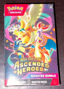 Pokemon TCG Ascended Heroes Booster Bundle FACTORY SEALED - Image 1