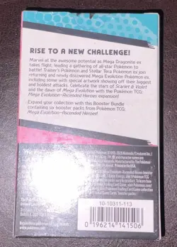 Pokemon TCG Ascended Heroes Booster Bundle FACTORY SEALED - Image 2