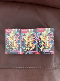 Pokemon TCG ~ Ascended Heroes Booster Bundle x3 🔥 New & Factory Sealed - Image 1