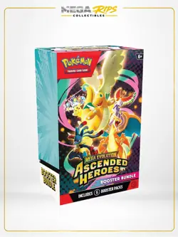 Pokemon TCG: Mega Evolution Ascended Heroes Booster Bundle (Factory Sealed) - Image 1