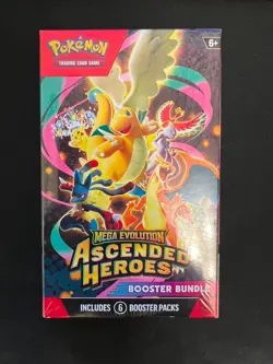 Pokemon TCG: Ascended Heroes Booster Bundle - FACTORY SEALED - Image 1