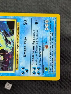 Gyarados 6/102 - Base Set Unlimited Holo Rare Pokemon TCG NM - Image 5