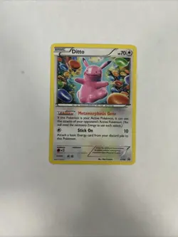 Pokemon TCG Ditto Black Star Promo Holo Card XY40 VLP/NM - Image 1