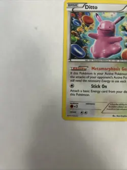 Pokemon TCG Ditto Black Star Promo Holo Card XY40 VLP/NM - Image 2
