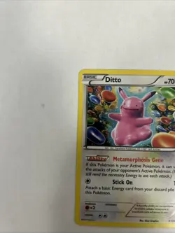 Pokemon TCG Ditto Black Star Promo Holo Card XY40 VLP/NM - Image 5