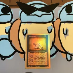 Pokederp Halloween Zombie Fakachu Holo Mimikyu 13/36 Custom Derpy Card - Image 1