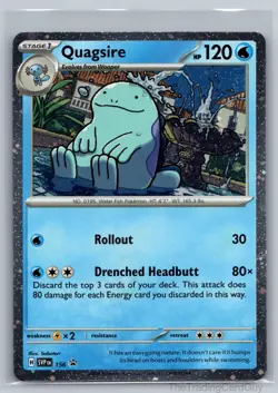 Quagsire - Promo SV: Scarlet & Violet Promo Cards Holo 156 NM - Image 1
