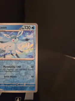 Glaceon 025/131 Sv: Prismatic Evolutions Reverse Holo Pokemon Trading Card Game! - Image 3