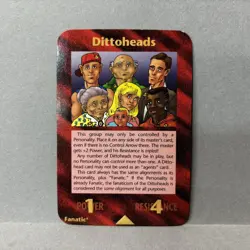 Illuminati New World Order INWO Assassins Card Game NWO Dittoheads LP - Image 1