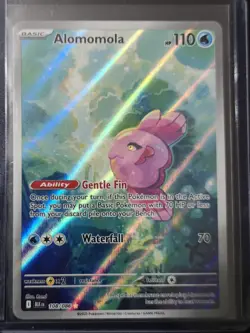Alomomola Black Bolt Illustration Rare Pokemon TCG Card 108/086 - Image 1