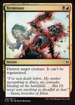 Terminate - Light Play MTG Commander 2016 Edition - Image 1