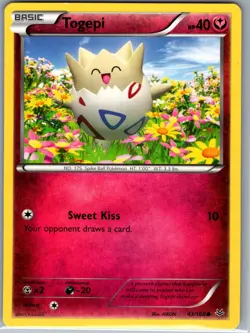 Togepi 43/108 Non Holo XY - Roaring Skies - Pokemon Card - NM - Image 1