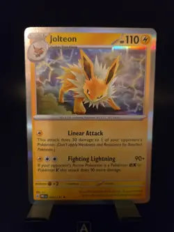 Jolteon 029/131 Sv: Prismatic Evolutions Holo Pokemon Trading Card Game Rare - Image 2