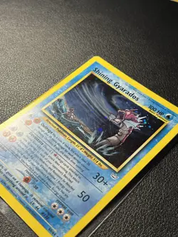 Pokemon TCG Shining Gyarados Neo Revelation Holo Card 65/64 HP/DMG - Image 4