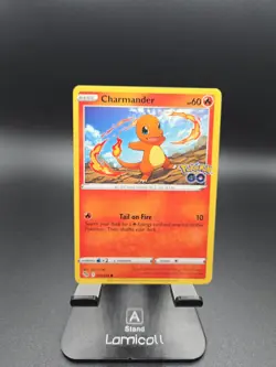 Charmander 008/078 Pokemon GO Regular Pokemon Trading Card 2022 Release! TCG - Image 1