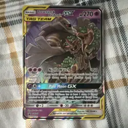 Trevenant & Dusknoir GX SM217 Promo Holo Pokemon TCG TAG TEAM Card Basic 270HP - Image 1