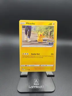 Pikachu 027/078 Pokemon GO Regular Pokemon Trading Card Game 2022 Release! - Image 1