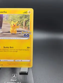 Pikachu 027/078 Pokemon GO Regular Pokemon Trading Card Game 2022 Release! - Image 2
