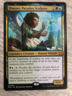 MTG Magic 1 x Zimone, Paradox Sculptor #126 Foundations NM FREE SHIPPING - Image 1