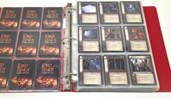 LOTR CCG TCG Complete Set 1 Fellowship of the Ring 365 Cards 1R 1U 1C w/ Binder - Image 3