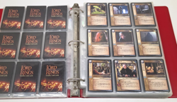 LOTR CCG TCG Complete Set 1 Fellowship of the Ring 365 Cards 1R 1U 1C w/ Binder - Image 4