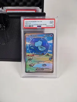 Pokemon TCG Bubble Mew EX 232/091 Special Illustration Rare Paldean Fates PSA 9 - Image 1