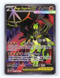 Mega Zygarde ex Holo 104/088 ME03: Perfect Order Ultra Rare NM - Image 1