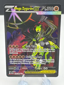 Mega Zygarde ex 104/088 Perfect Order Holo Ultra Rare NM - Image 2