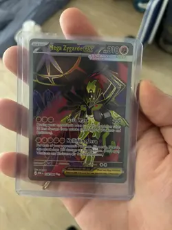Mega Zygarde ex 104/088 Perfect Order Ultra Rare Holo Pokemon Card NM - Image 1