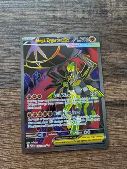 Mega Zygarde ex 104/088 Ultra Rare Perfect Order Pokemon NM - Image 1
